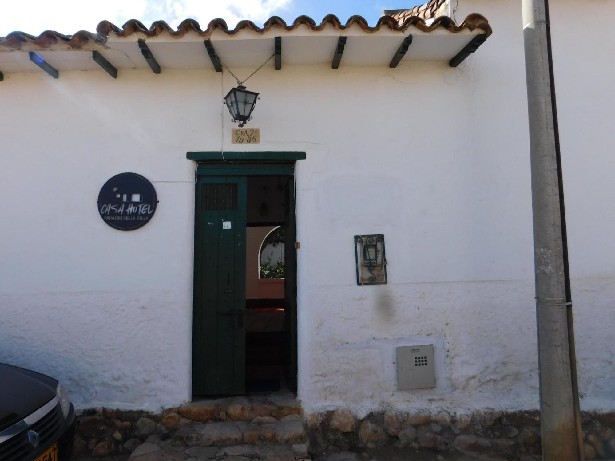 Casa Hotel Paraiso Bella Villa Villa de Leyva Exterior foto